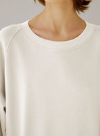 Crewneck Tiered Cotton Dress
