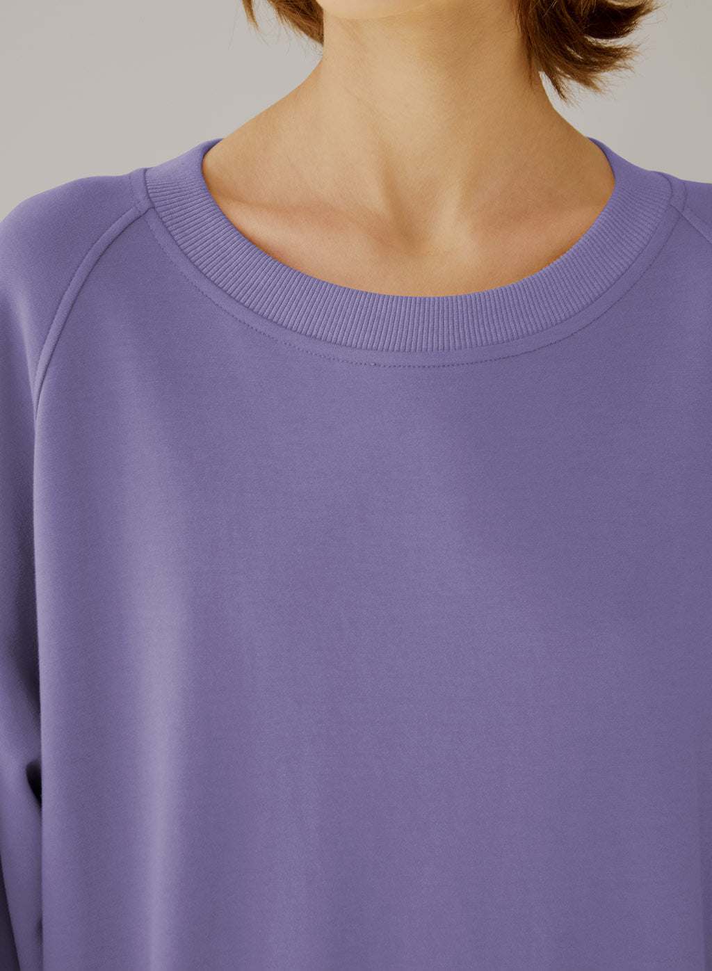 Crewneck Tiered Cotton Dress