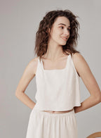 Wide Strap Crop Top