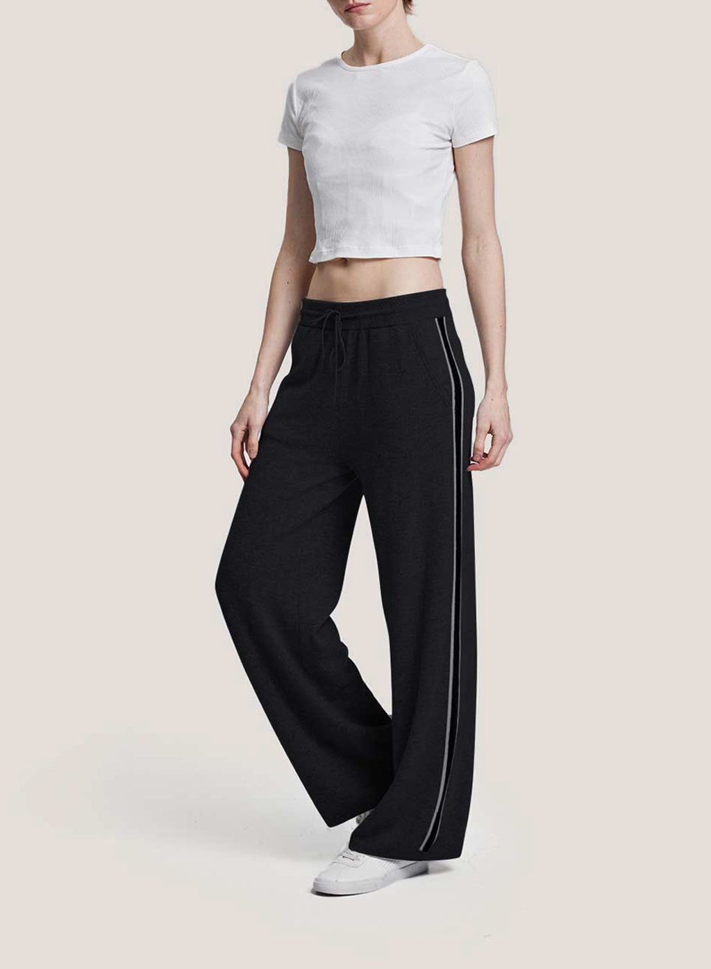 Wool Track Pants